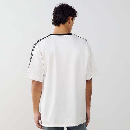 ADIDAS ORIGINALS JERSEY TREFOIL WIT HEREN