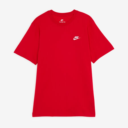 NIKE TEE SHIRT CLUB ROOD HEREN