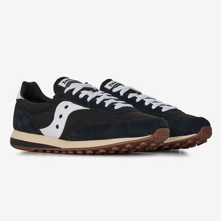 SAUCONY TRAINER 80 ZWART/WIT HEREN