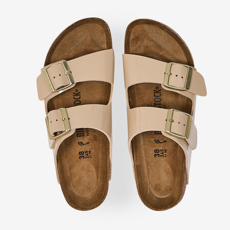 BIRKENSTOCK arizona ARIZONA PATENT SAND BEIGE DAMES