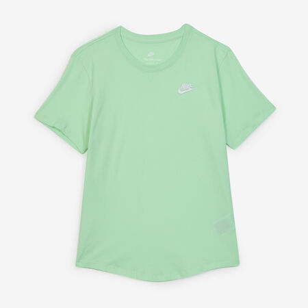 TEE SHIRT CLUB : GROEN/WIT