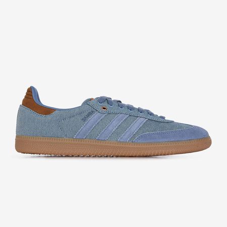 ADIDAS ORIGINALS samba SAMBA OG DENIM BLAUW/BRUIN HEREN