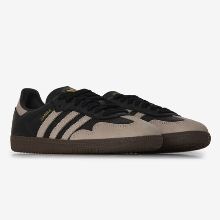 ADIDAS ORIGINALS samba SAMBA OG ZWART/BEIGE DAMES