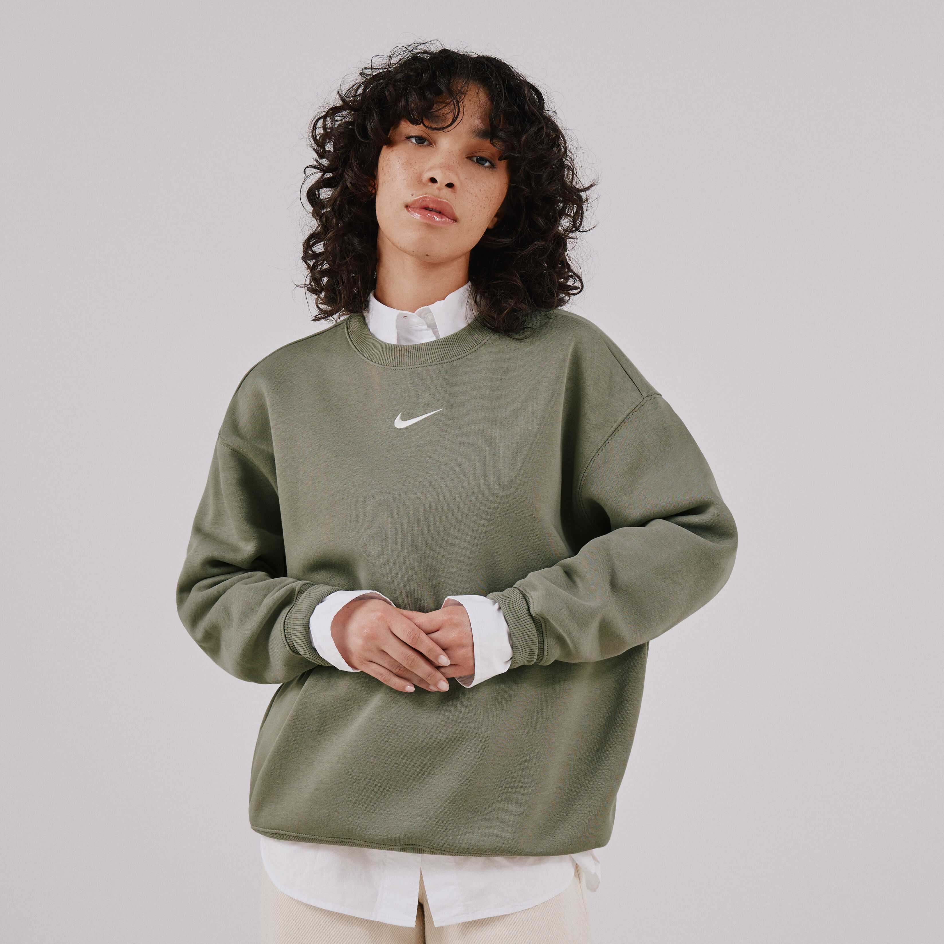 Nike trui groen dames discount
