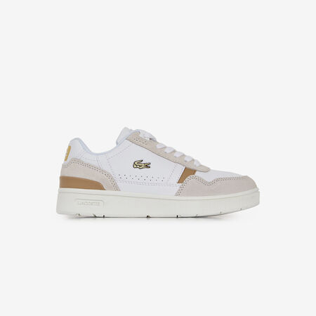LACOSTE t-clip T-CLIP BLANC/MARRON KIND