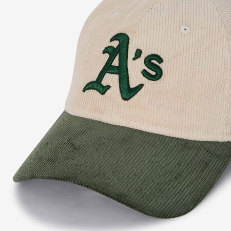 NEW ERA 9TWENTY OA COLOURBLOCK CORD BEIGE/GROEN HEREN