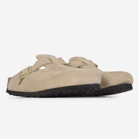 BIRKENSTOCK boston BOSTON SUEDE SANDCASTLE BEIGE DAMES