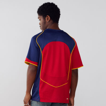 NIKE JERSEY T90 ENERGY ROOD/BLAUW HEREN