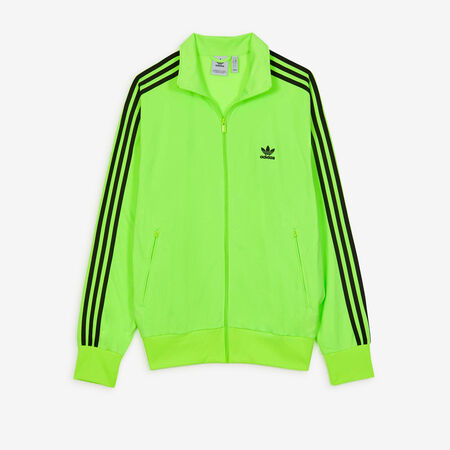 ADIDAS ORIGINALS JACKET FZ TRACKTOP FIREBIRD GROEN/ZWART HEREN