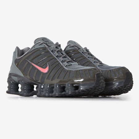NIKE shox SHOX TL GRIJS/ROOD HEREN