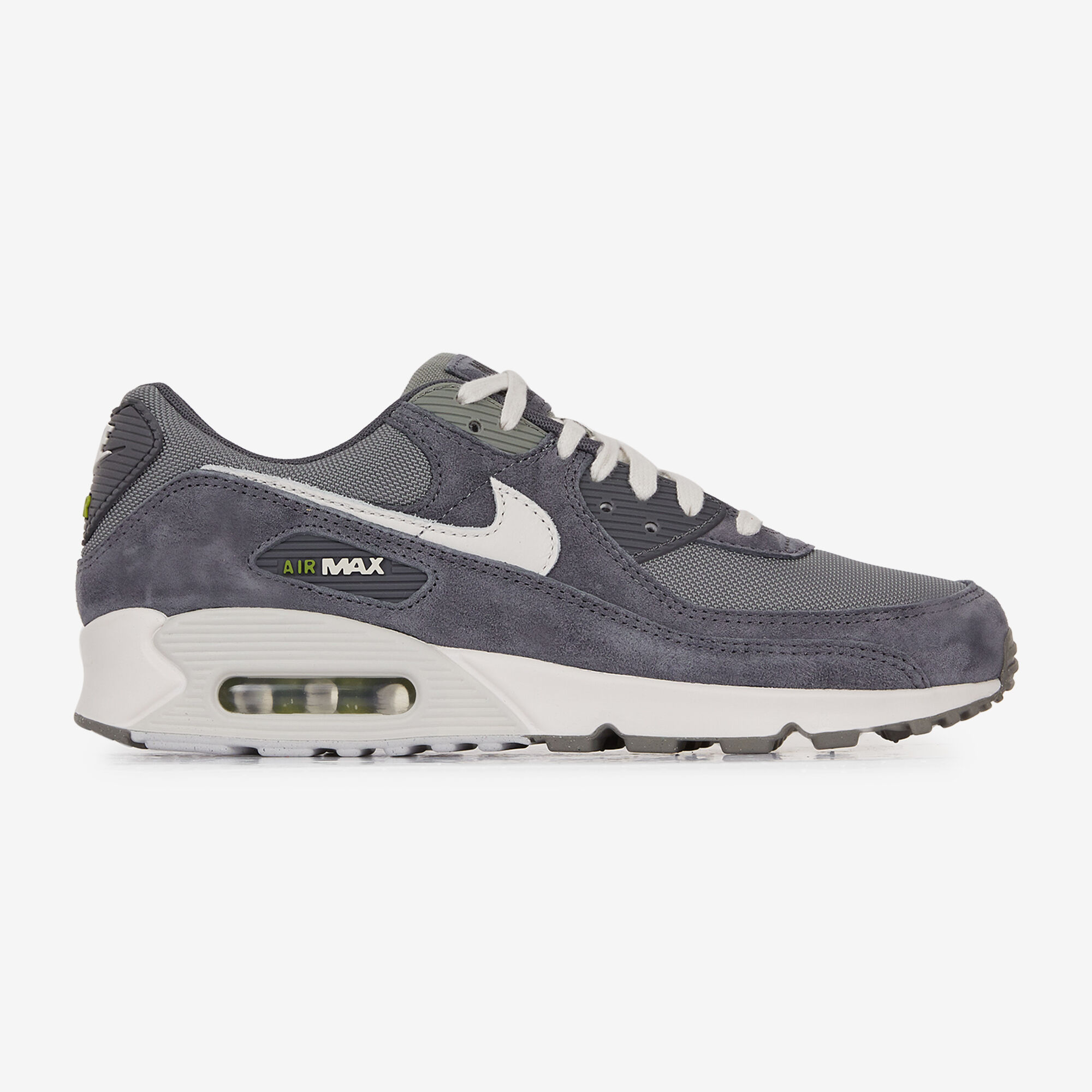 NIKE AIR MAX 90 GRIJS GROEN SNEAKERS HEREN Courir