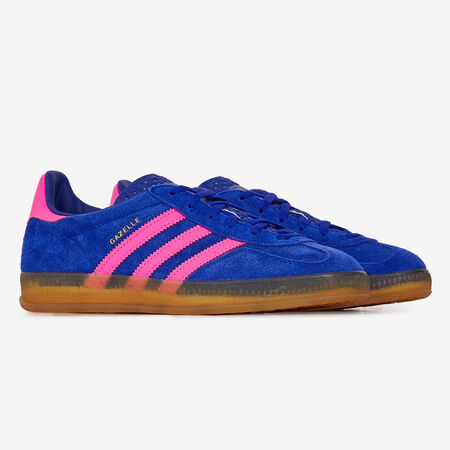 ADIDAS ORIGINALS gazelle GAZELLE INDOOR BLEU/ROSE DAMES