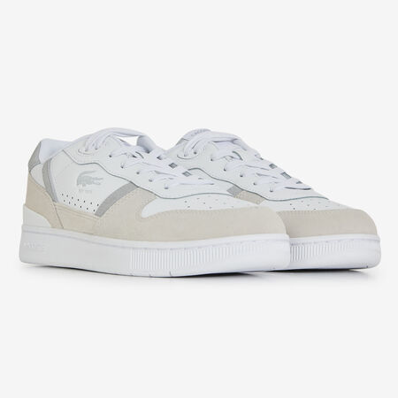 LACOSTE T-CLIP SET WIT/GRIJS HEREN