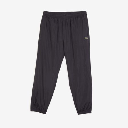 LACOSTE PANT JOGGER TRACKSUIT SIDE LOGO ZWART HEREN
