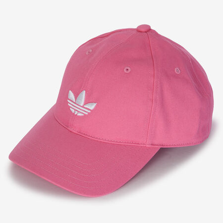 ADIDAS ORIGINALS CASQUETTE BASEBALL CLASSIC TREFOIL ROZE/WIT HEREN