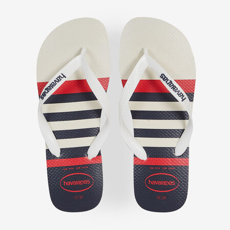 HAVAIANAS TOP NAUTICAL BLEU/ROUGE HEREN