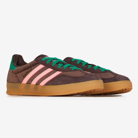 ADIDAS ORIGINALS gazelle GAZELLE INDOOR VELVET BRUIN/ROZE DAMES