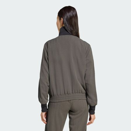 ADIDAS ORIGINALS JACKET FZ TAILORED GRIJS/ZWART DAMES