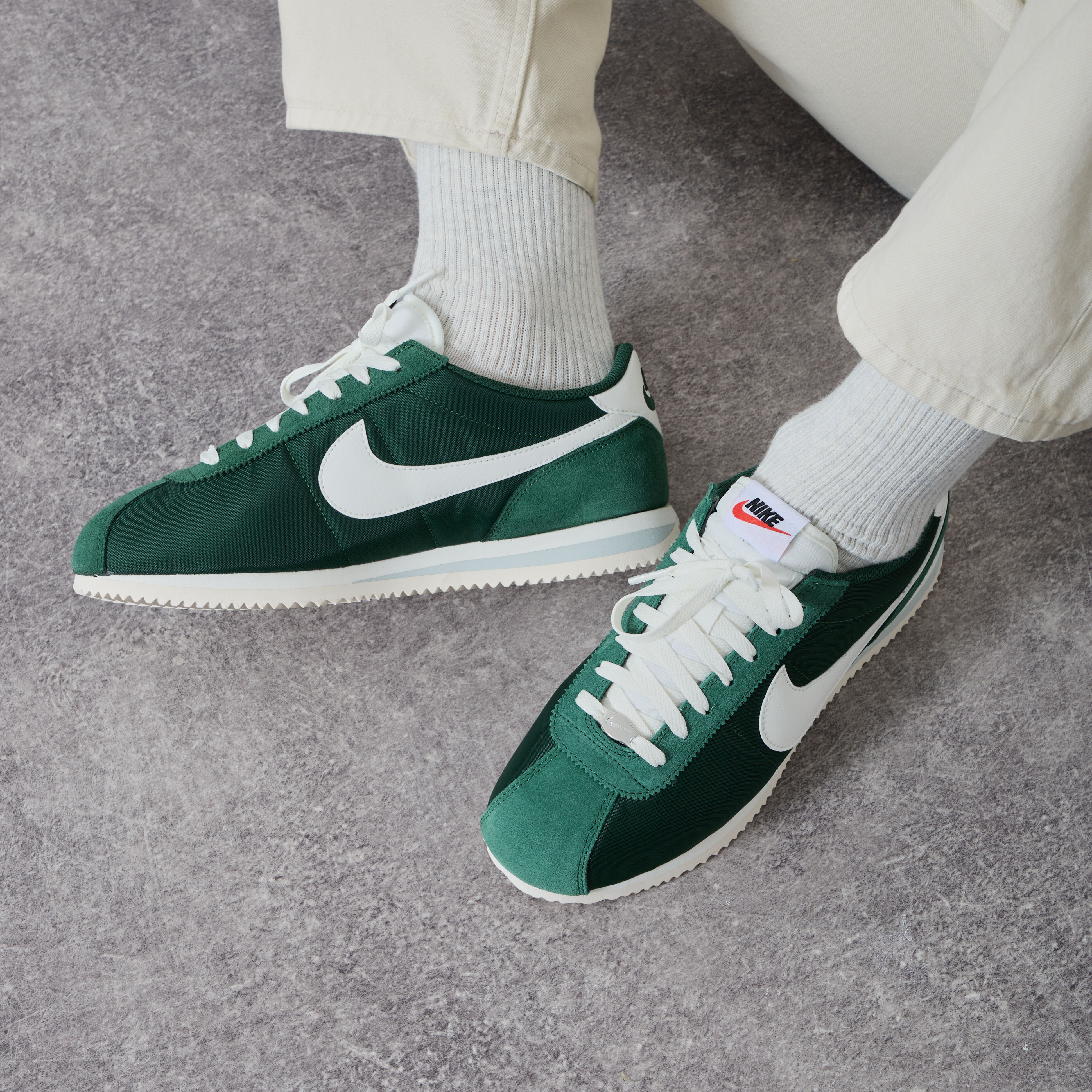 cortez nike green