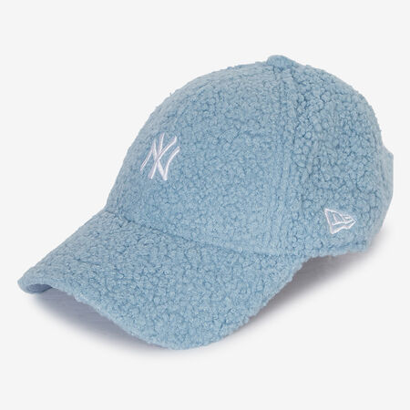 NEW ERA 9FORTY WOMEN NY SHERPA BLAUW/WIT HEREN