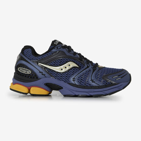 SAUCONY TRIUMPH 4 BLAUW/GEEL DAMES