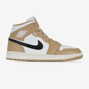 AIR JORDAN 1 MID TAN BLACK