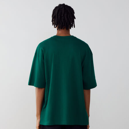 ADIDAS ORIGINALS TEE SHIRT TREFOIL GROEN/WIT HEREN