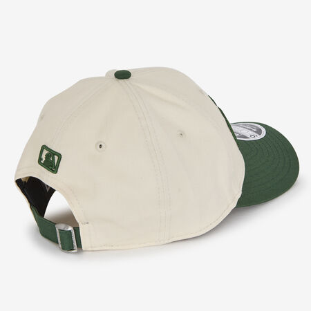 NEW ERA 9FORTY LA WORDMARK BEIGE/GROEN HEREN