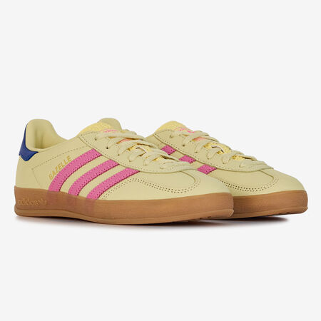 ADIDAS ORIGINALS gazelle GAZELLE INDOOR NUBUCK GEEL/ROZE DAMES
