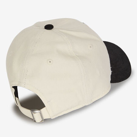 NEW ERA 9FORTY WOMEN NY FAUX SUEDE BEIGE/ZWART DAMES