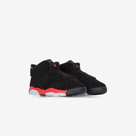 JORDAN AIR JORDAN 6 ZWART/ROOD BABY