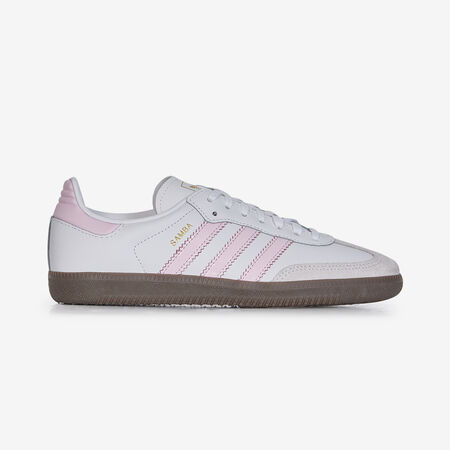 ADIDAS ORIGINALS SAMBA OG PATENT WIT/ROZE JUNIOR