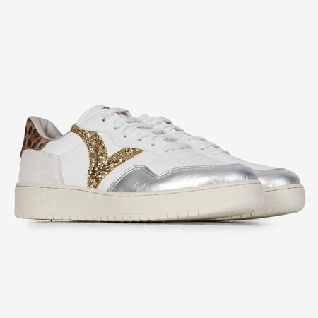 VICTORIA MADRID CHEETAH WIT/ZILVER DAMES