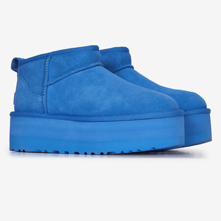 UGG classic mini CLASSIC ULTRA MINI PLATFORM BLAUW DAMES