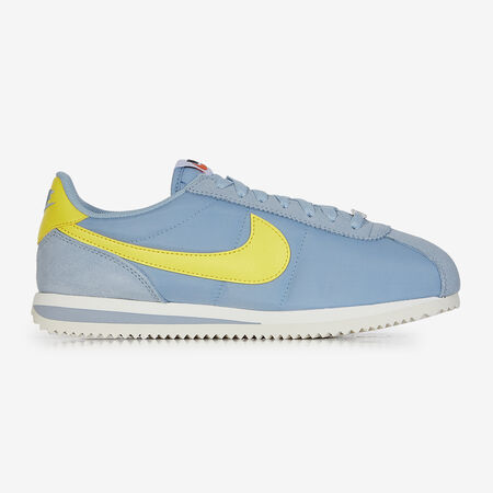 NIKE cortez CORTEZ NYLON BLAUW/GEEL DAMES