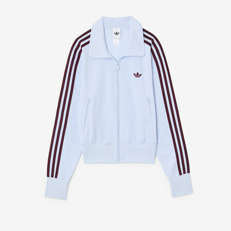 ADIDAS ORIGINALS JACKET FZ FIREBIRD BLAUW/BRUIN DAMES