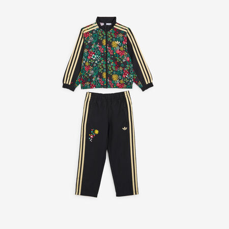 ADIDAS ORIGINALS TRACKSUIT LIBERTY ZWART/MEERKLEURIG KIND