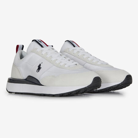 POLO RALPH LAUREN TRAIN 89 TAPE WIT/MARINEBLAUW HEREN