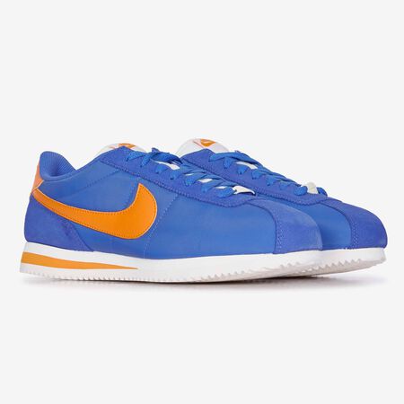 NIKE cortez CORTEZ NYLON BLAUW/ORANJE HEREN