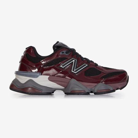 NEW BALANCE 9060 9060 PATENT BORDEAUXROOD DAMES