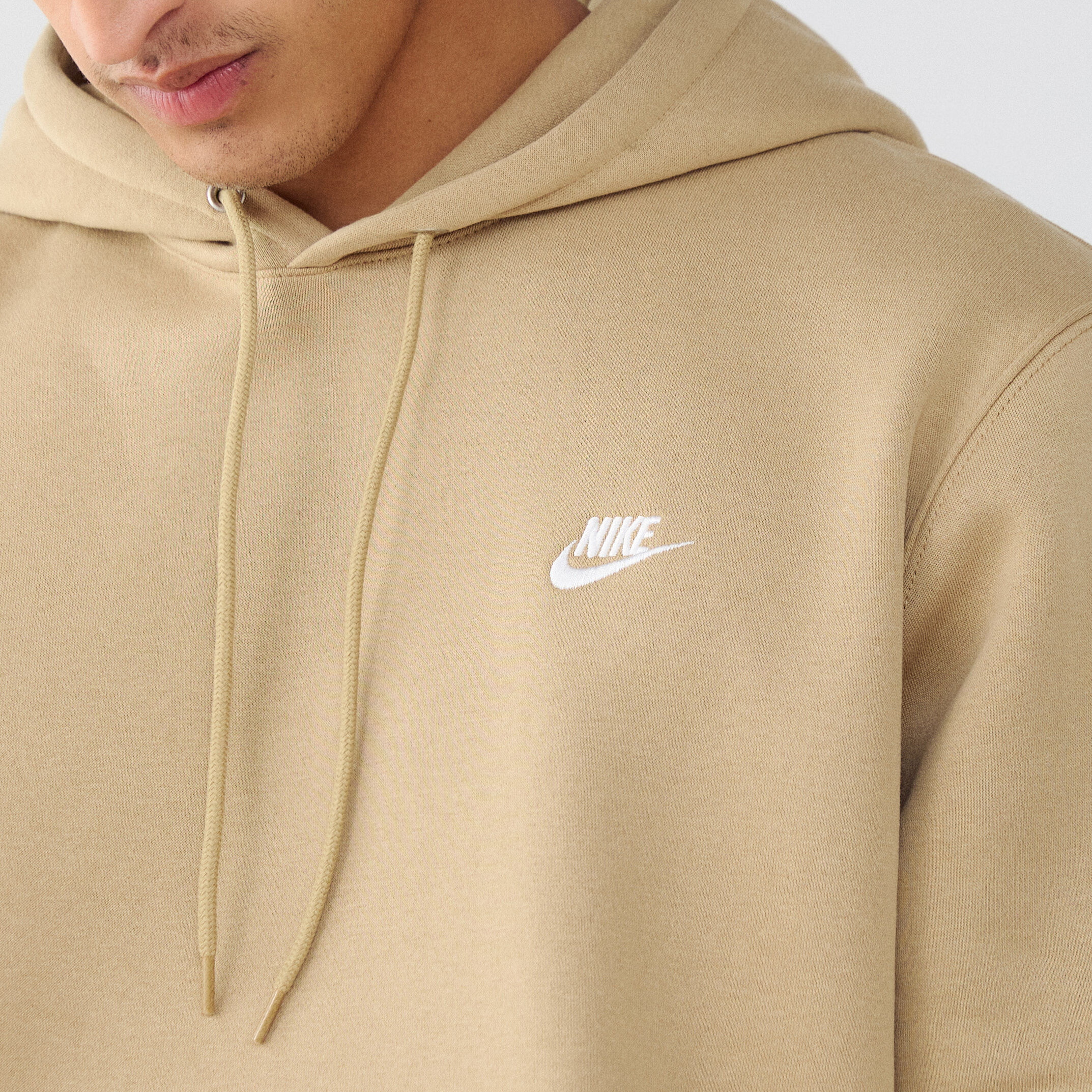 beige hoodie nike