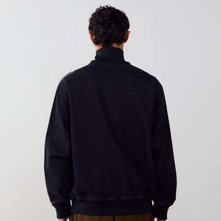 ADIDAS ORIGINALS JACKET FZ FIREBIRD DENIM ZWART HEREN