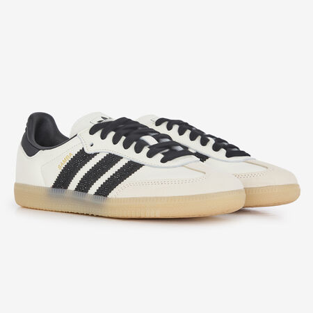 ADIDAS ORIGINALS samba SAMBA OG RHINESTONES BEIGE/ZWART DAMES