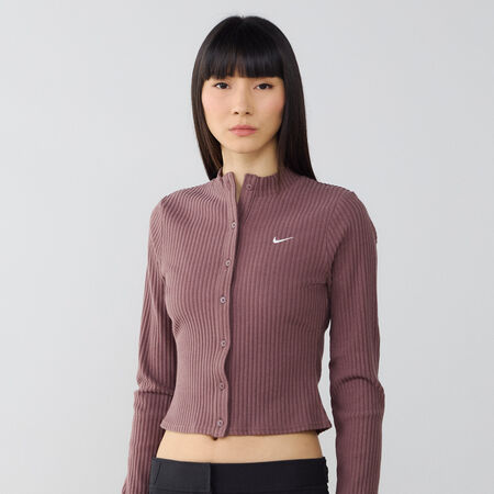 NIKE CARDIGAN CHILL KNIT BRUIN DAMES