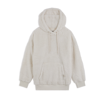 UGG HOODIE LOYRA ALL OVER SHERPA BEIGE DAMES