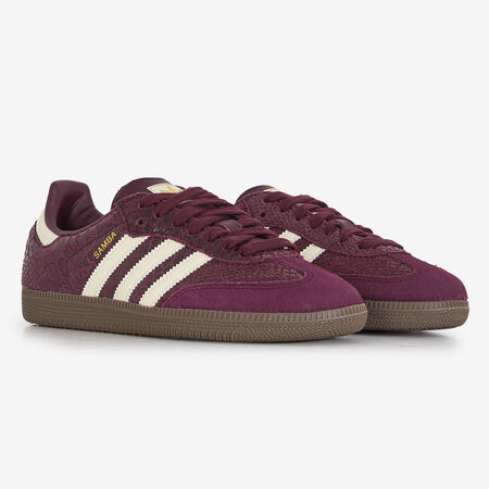 ADIDAS ORIGINALS samba SAMBA OG CROC BORDEAUXROOD DAMES