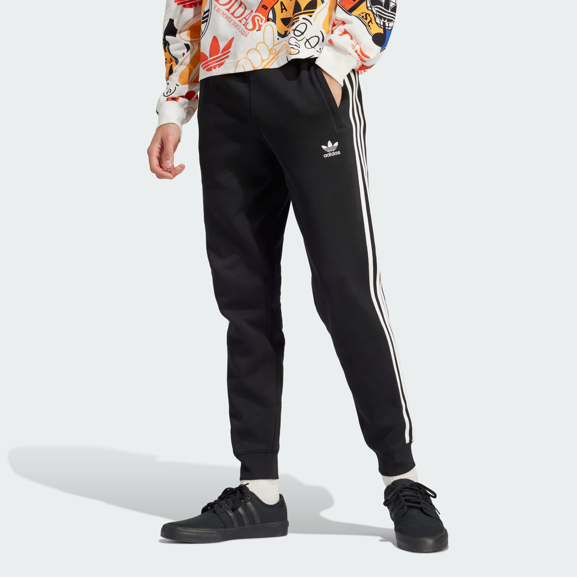 Adidas pantaloni 3 stripes deals