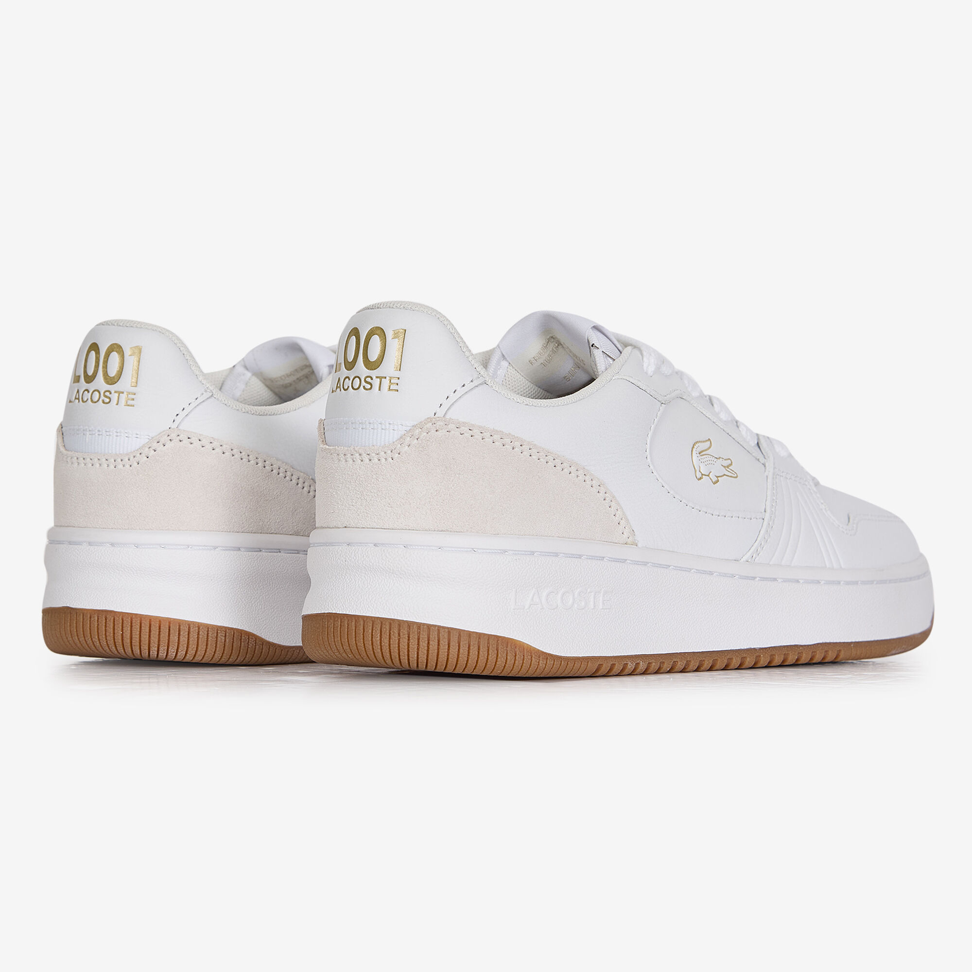 LACOSTE L001 SET WIT SNEAKERS HEREN