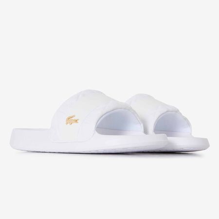 LACOSTE SERVE SLIDE HYBRID MONOGRAM WIT HEREN