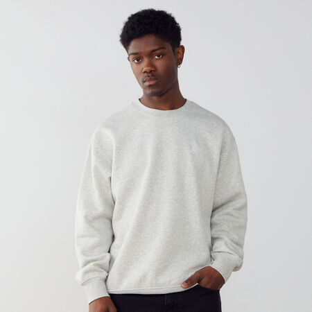 JORDAN SWEAT CREW BROOKLYN GRIJS/WIT HEREN
